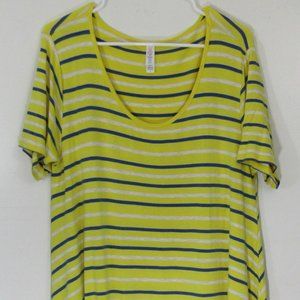 LuLaRoe Woman's Perfect T Striped Shirt